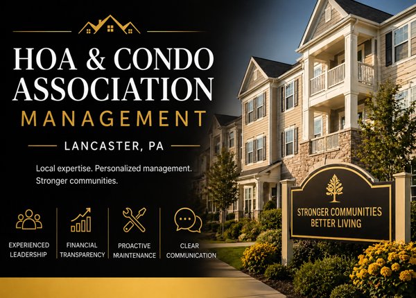 HOA and Condo Association Management in Lancaster, PA
